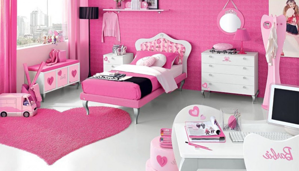 Thảm phòng ngủ dễ thương cho bé gái