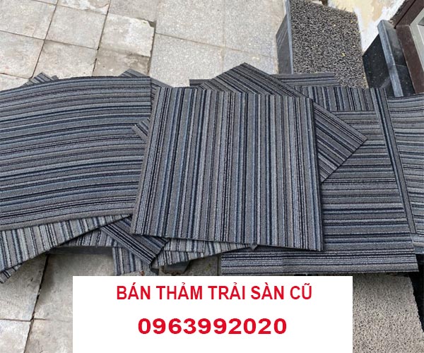 thảm trải sàn cũ